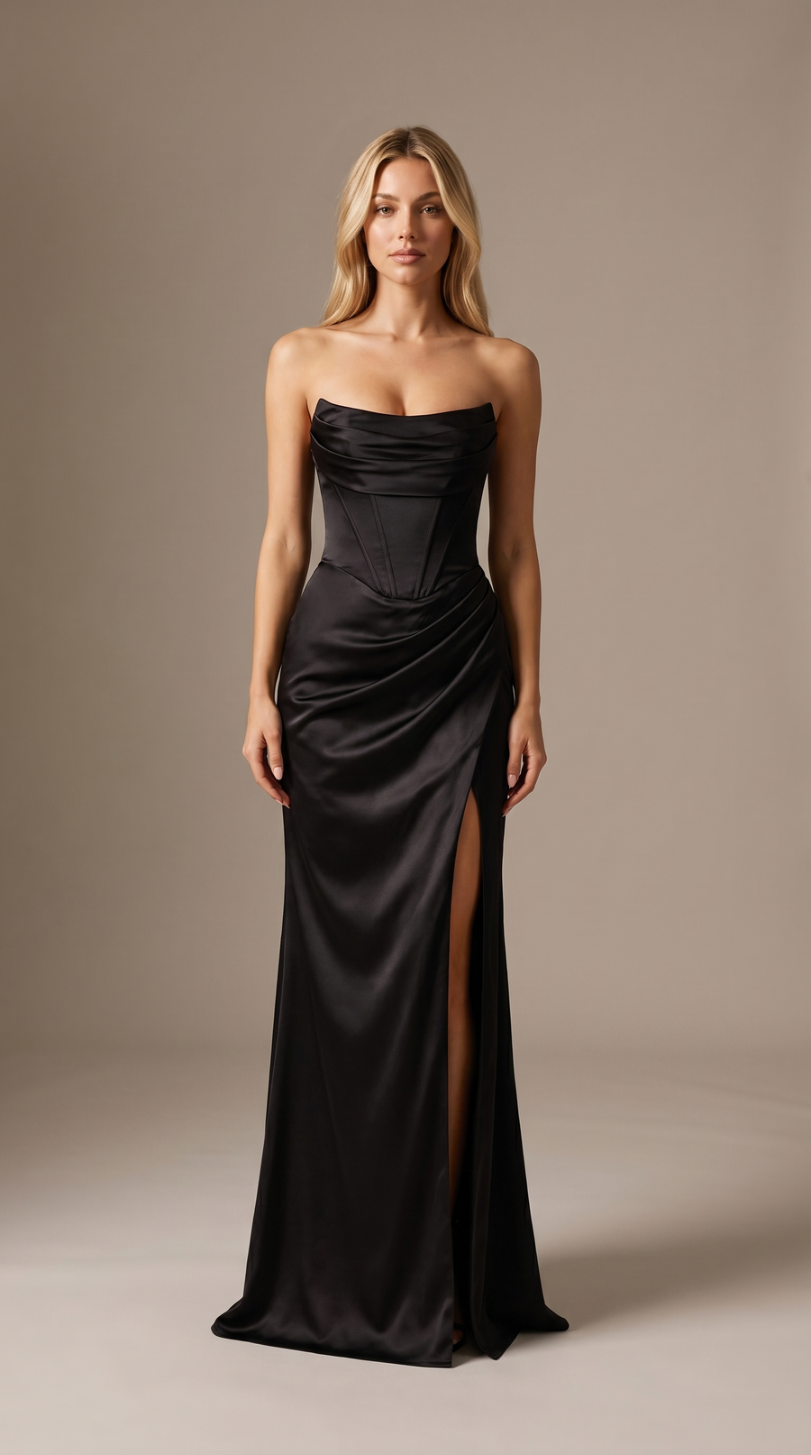 Marshy | Abito Maxi con Spacco Alto Valorizzante