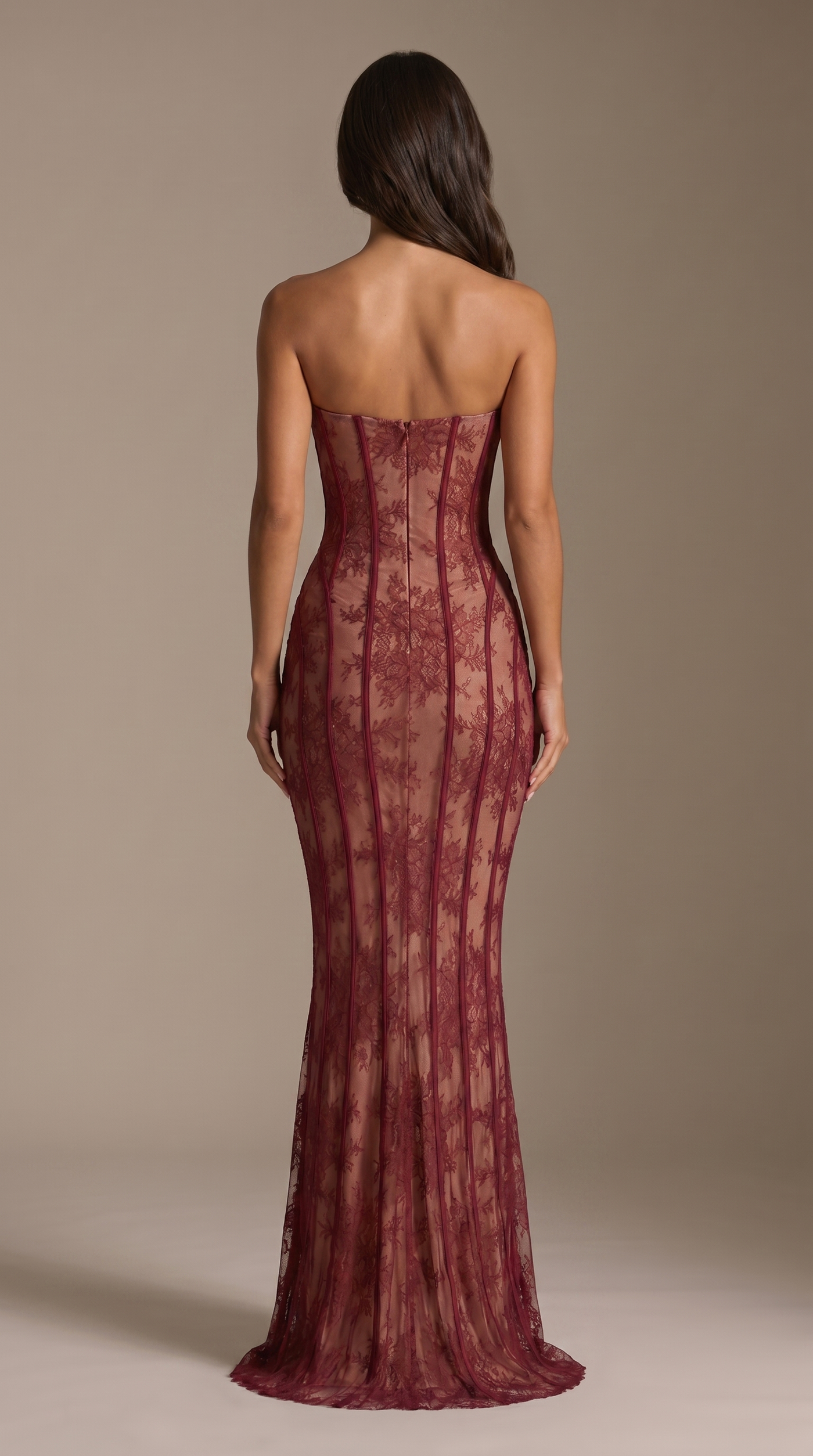 Vivienne pizzo rosso - retro