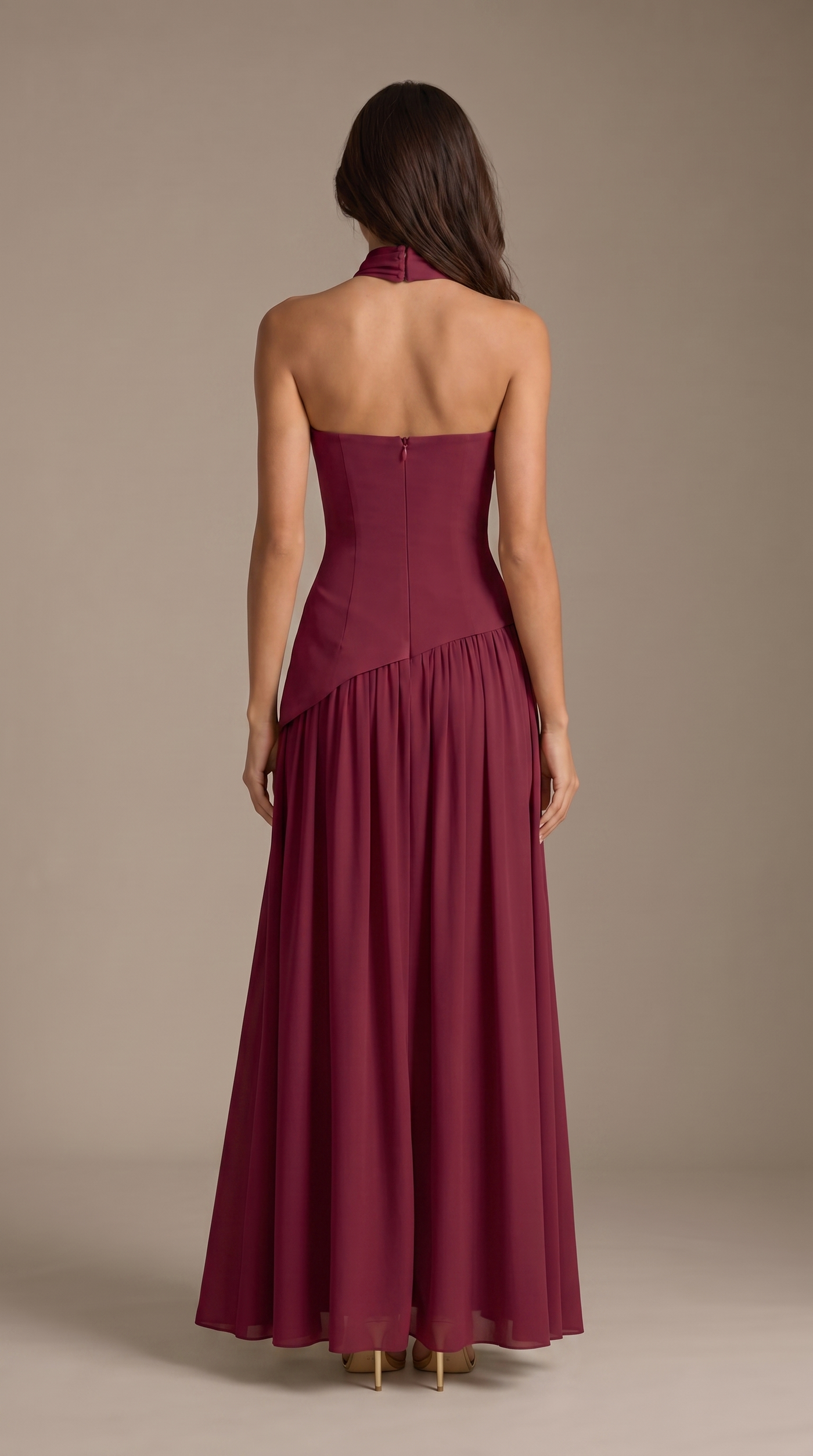 Fiora bordeaux - retro